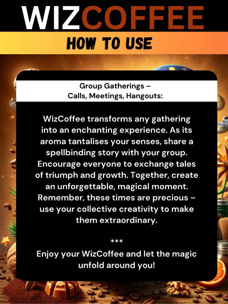 WizShroom Coffee Fusion - Lion’s Mane & Chaga 4oz