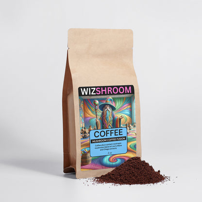 WizShroom Coffee Fusion - Lion’s Mane & Chaga 4oz