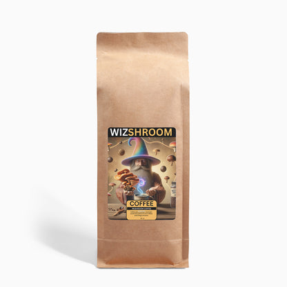 WizShroom - Mushroom Coffee Fusion - Lion’s Mane & Chaga 16oz