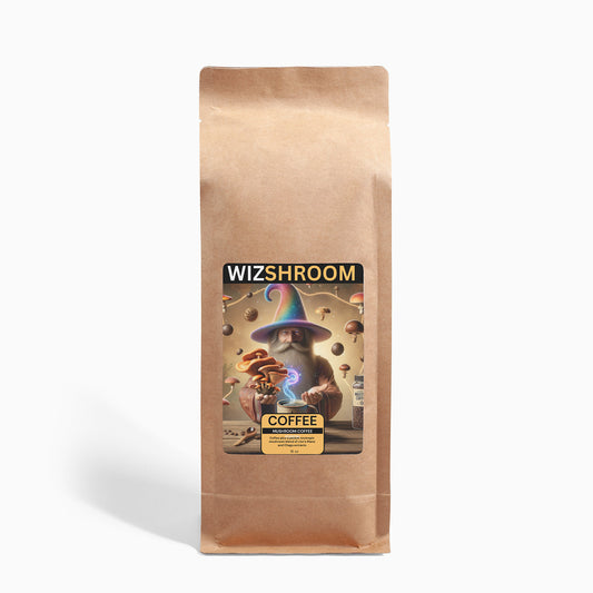 WizShroom - Mushroom Coffee Fusion - Lion’s Mane & Chaga 16oz